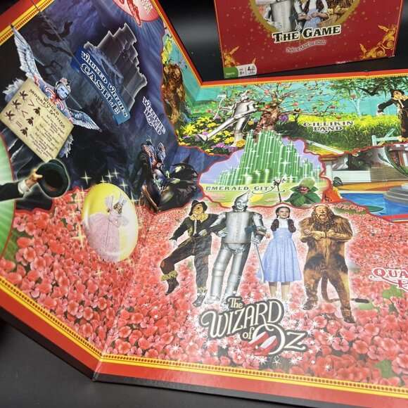 The Wizard Of Oz The Board Game By Fundex 2010 - Unpunched and Sealed parts - Picture 15 of 16